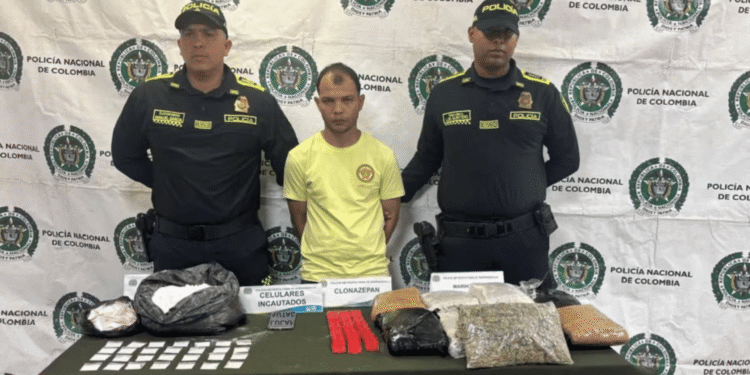 Capturan a presunto expendedor de droga al servicio de ‘los Costeños’ en el barrio La Magdalena