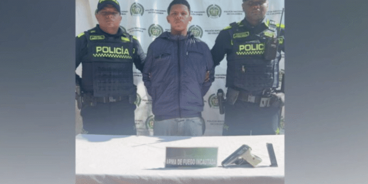 Capturan en flagrancia a hombre que habría herido con arma de fuego a menor en Baranoa