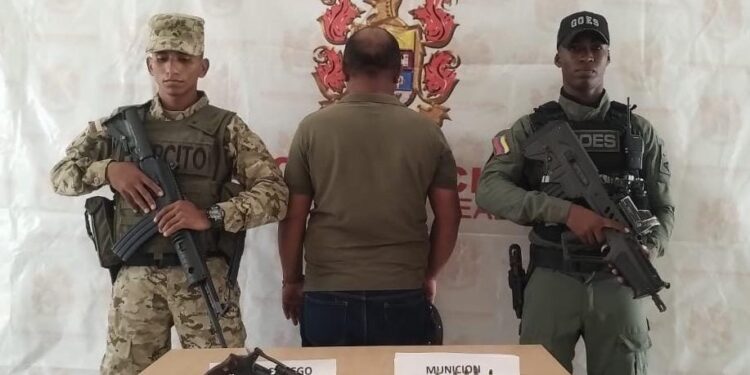 Capturan a hombre por porte ilegal de armas en Riohacha - Diario del Norte