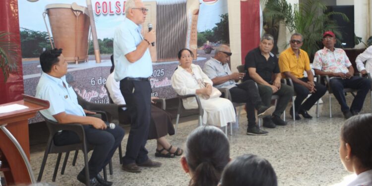 Conversatorio “Villanueva detrás de las canciones”: Colegio La Sagrada Familia exalta la esencia del vallenato en el Cuna de Acordeones
