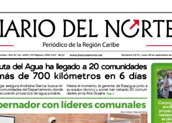 Esta es nuestra edición de hoy lunes 8 de septiembre de 2025