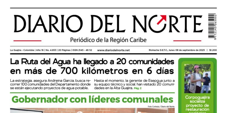 Esta es nuestra edición de hoy lunes 8 de septiembre de 2025