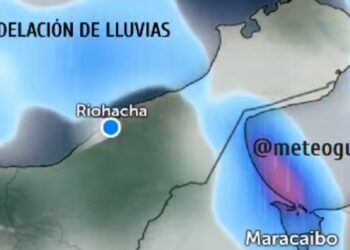 Inestabilidad atmosférica en La Guajira: MeteoGuajira advierte lluvias y descargas eléctricas para este lunes
