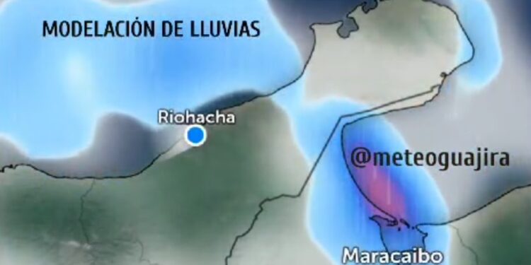 Inestabilidad atmosférica en La Guajira: MeteoGuajira advierte lluvias y descargas eléctricas para este lunes