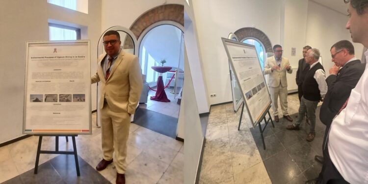 Docente e investigador de Uniguajira presenta en Alemania estudio minero-ambiental de la región