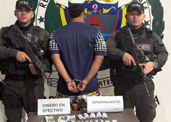 Capturan en Albania a joven con dosis de bazuco y marihuana listas para su comercialización