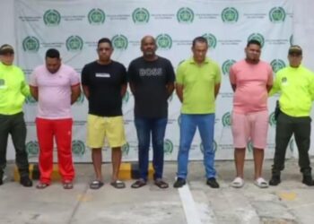 Caen cinco presuntos narcotraficantes en la Costa Caribe, requeridos en EE. UU. por tráfico de cocaína