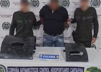Policía incauta más de seis kilos de cocaína en el aeropuerto de Cartagena y captura a un pasajero