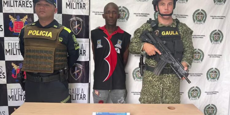 Capturan a presunto cabecilla de red de apoyo del Clan del Golfo en Bolívar