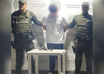 Capturan en Santa Marta a presunto miembro de banda criminal con arma ilegal