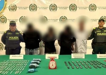 Capturan a cuatro presuntos expendedores de droga en Santa Marta durante operativos de allanamiento