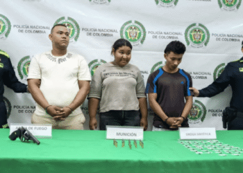 Capturan en Santa Marta a tres presuntos asaltantes en operativo policial