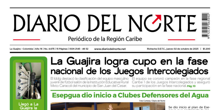 Esta es nuestra edición de hoy jueves 2 de octubre de 2025