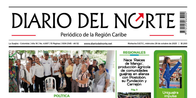 Esta es nuestra edición de hoy miércoles 29 de octubre de 2025