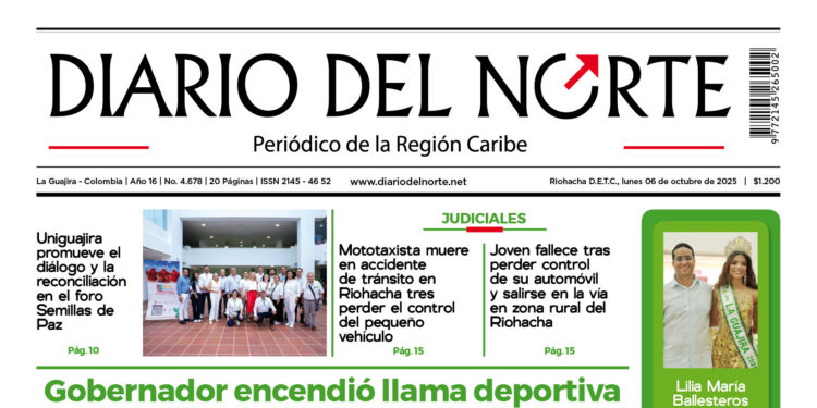 Esta es nuestra edición de hoy lunes 6 de octubre de 2025