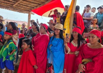 Ni la lluvia detuvo el orgullo wayuu en el III Festival Etnoeducativo de Windpechi