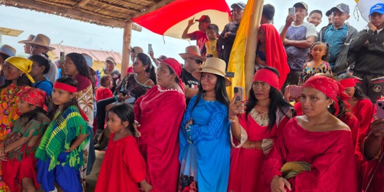 Ni la lluvia detuvo el orgullo wayuu en el III Festival Etnoeducativo de Windpechi