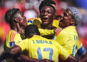 Con triplete de Neiser Villarreal, Colombia vence a España y avanza a semifinales del Mundial Sub-20