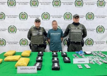 Capturan a alias “El Cole”, presunto expendedor de drogas en Santa Marta