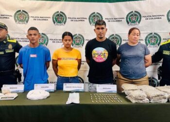 Golpe a «Los Costeños»: capturan a cuatro presuntos miembros y notifican a siete más en cárceles del Atlántico