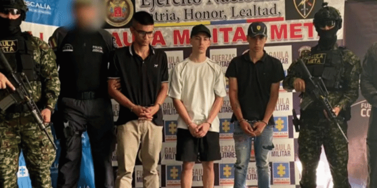 Capturan a tres hombres que exigían hasta $3 millones a una mujer por no divulgar un video íntimo en Villavicencio