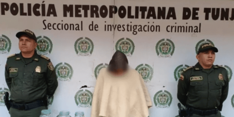 Capturan en Tunja a alias ‘Camilo’, reconocido expendedor de droga