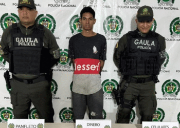 Capturan a alias ‘Gabi’, presunto integrante de ‘Los Costeños’, por extorsión en Barranquilla