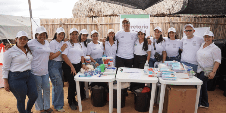 Más de 2.500 personas fueron beneficiadas en la Gran Brigada Internacional de Salud en Uribia