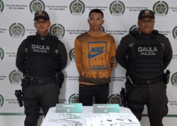 Capturan en Sabanagrande a presunto integrante de ‘Los Pepes’ tras recibir dinero de una extorsión