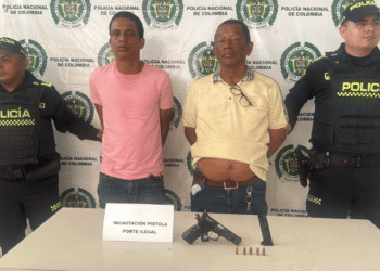 Capturan a dos hombres en Barrancas con un arma de fuego sin documentos