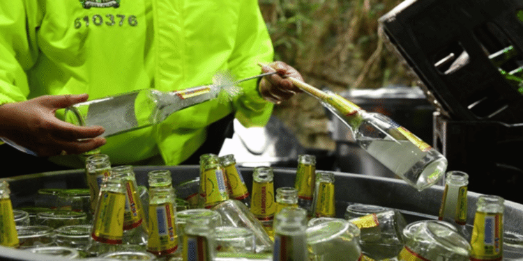 Operativo en Barranquillita destapa fábrica clandestina de cerveza adulterada y deja dos capturados