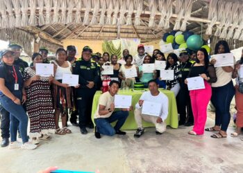 Policía Nacional clausuró con éxito «Espacios Pedagógicos para la Convivencia y Educación Ciudadana» en Maicao