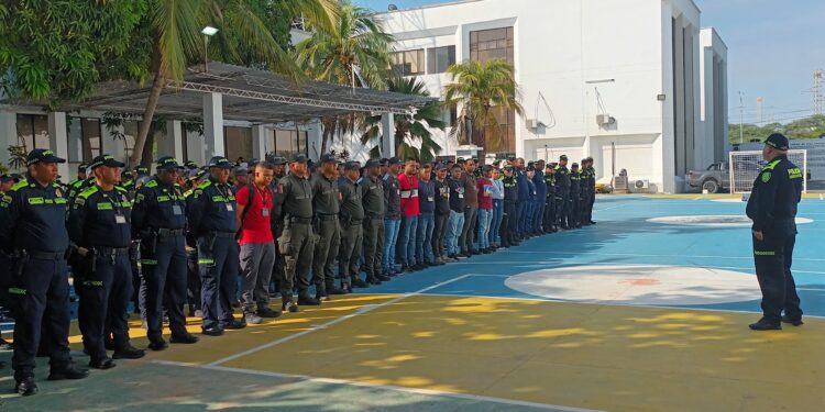 Policía Nacional activa dispositivo especial de seguridad para elecciones de los Consejos de Juventud en La Guajira