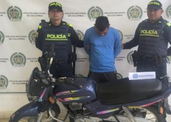 Capturan en Manaure a hombre que conducía motocicleta hurtada en Antioquia