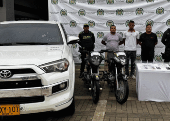 Capturan a tres presuntos extorsionistas de las ACSN y aprehenden a una menor durante operativo en Santa Marta y Ciénaga