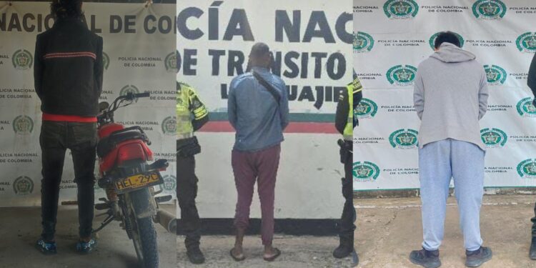 Capturan a tres conductores por falsedad marcaria y documentos falsos en operativos viales de La Guajira