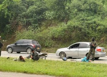 Frustran ataque sicarial en la Troncal del Caribe: dos hombres fueron capturados