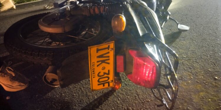 Joven resultó gravemente herido en accidente de tránsito en la vía Urumita–La Jagua del Pilar