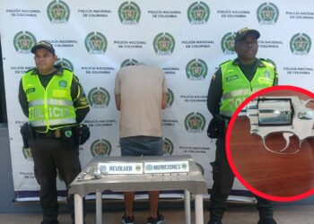 Capturan a un hombre por porte ilegal de arma de fuego en la vía Riohacha–Palomino
