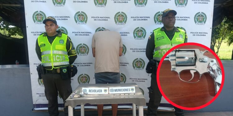 Capturan a un hombre por porte ilegal de arma de fuego en la vía Riohacha–Palomino