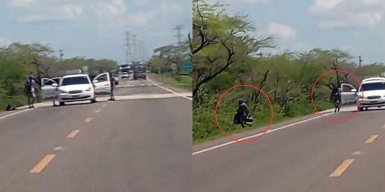 Delincuentes armados interceptaron y asaltaron a viajeros en la vía Riohacha–Maicao