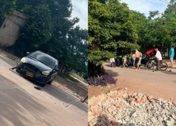 Accidente de tránsito en Villanueva deja un hombre lesionado