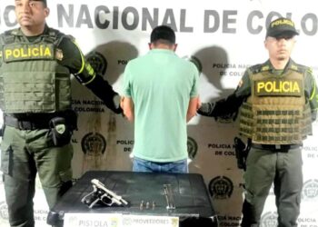 Capturado en la vía Paradero-Maicao hombre que transportaba arma de fuego ilegal