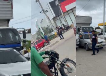 Accidente de tránsito en Riohacha desata acto de intolerancia entre conductores