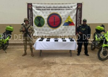 Incautan 10 libras de marihuana ocultas en depósito clandestino en zona rural de Maicao