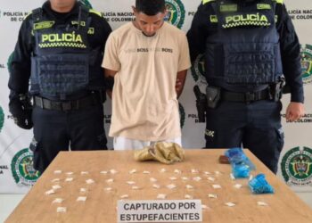 Capturan en flagrancia a un hombre por porte, tráfico y fabricación de estupefacientes en Riohacha