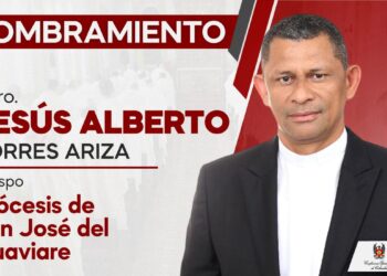 Papa León XIV nombra al sacerdote guajiro Jesús Alberto Torres Ariza como nuevo obispo de la Diócesis de San José del Guaviare