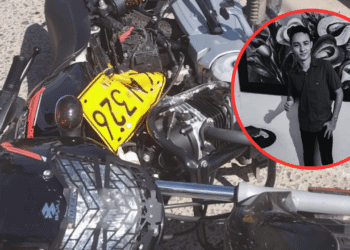 Joven de 20 años fallece en accidente de tránsito entre motocicleta y automóvil en Barrancas