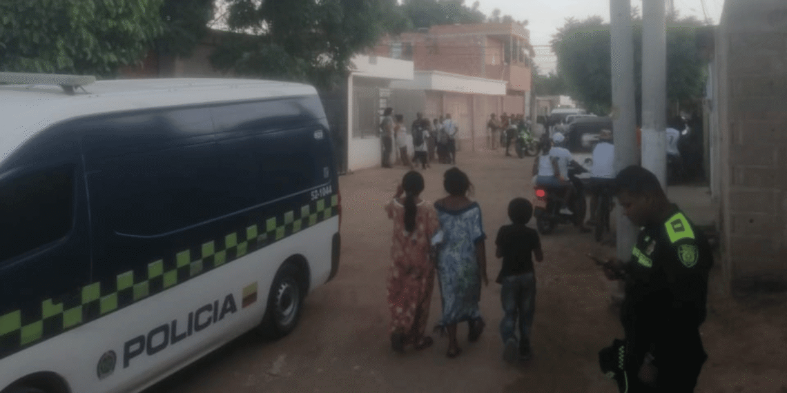 Hombre resulta gravemente herido en atentado a bala en el barrio Vincula Palacio de Maicao
