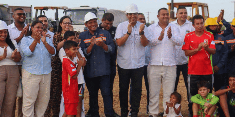 Gobernación de La Guajira y Alcaldía de Manaure inician la construcción del Polideportivo municipal tras 30 años de espera